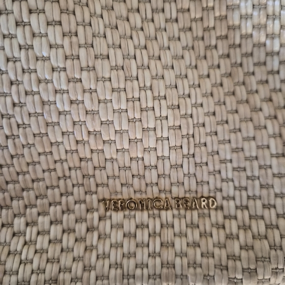Veronica Beard Beige Woven Crossbody Bag - Picture 4 of 9